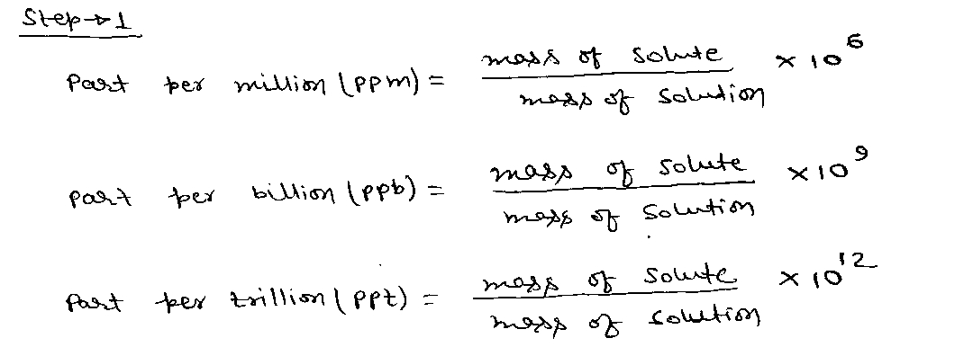 Chemistry homework question answer, step 1, image 1